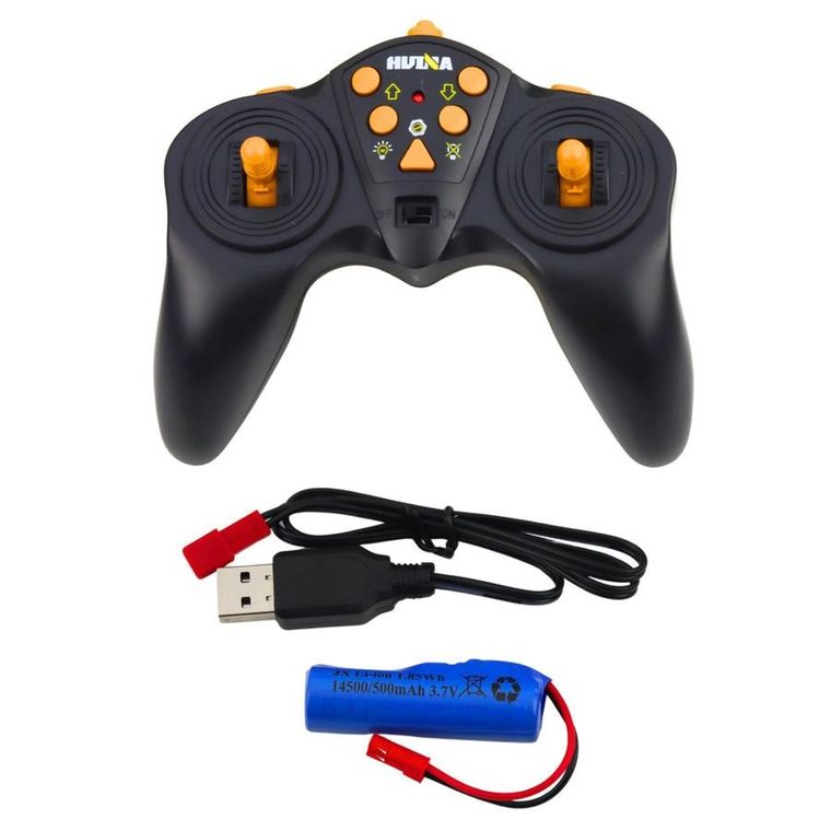 Huina, spychacz ładowarka, pojazd budowlany zdalnie sterowany, 1:18