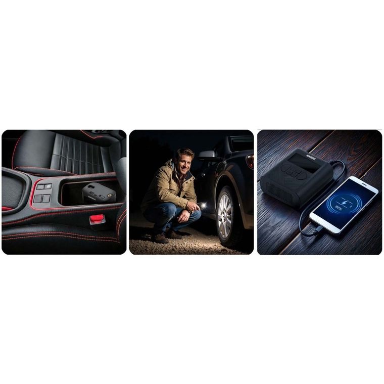 Humberg, kompresor elektryczny, bezprzewodowy