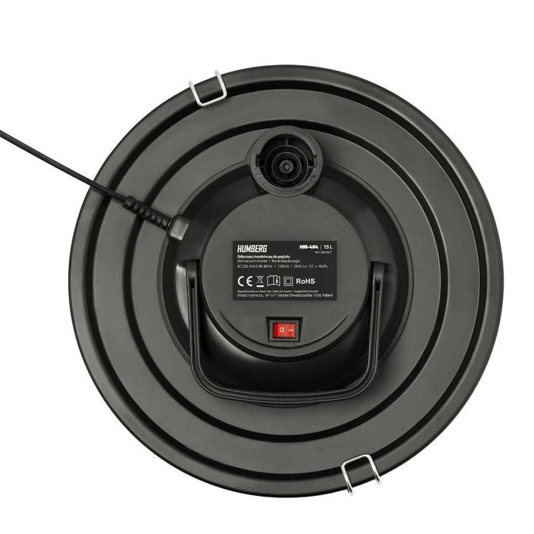Humberg, odkurzacz kominkowy do popiołu, 15 L, 1200W, HM-404