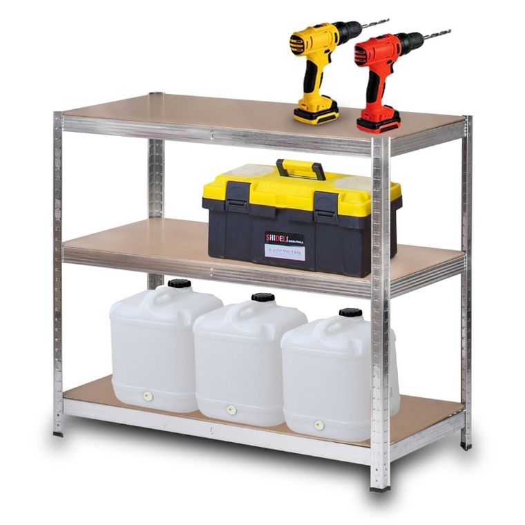 Humberg, regał metalowy, magazynowy, 6 półek, 222-110-50 cm, 900 kg