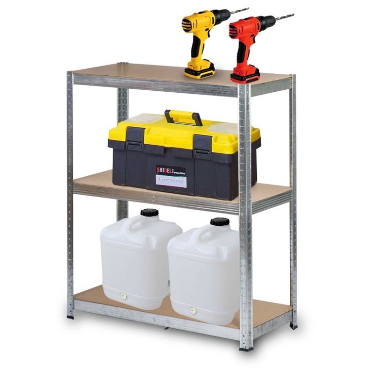 Humberg, regał metalowy, magazynowy, 6 półek, 222-90-40 cm, 900 kg