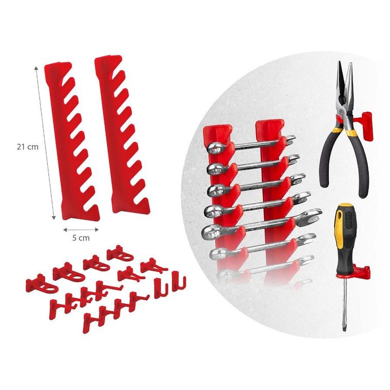 Humberg, tablica narzędziowa, warsztatowa, 128-76 cm, HM-580