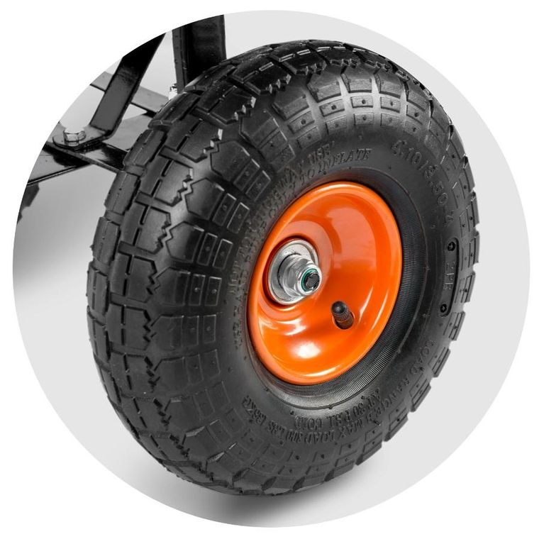 Humberg, wózek ogrodowy wywrotka 75l