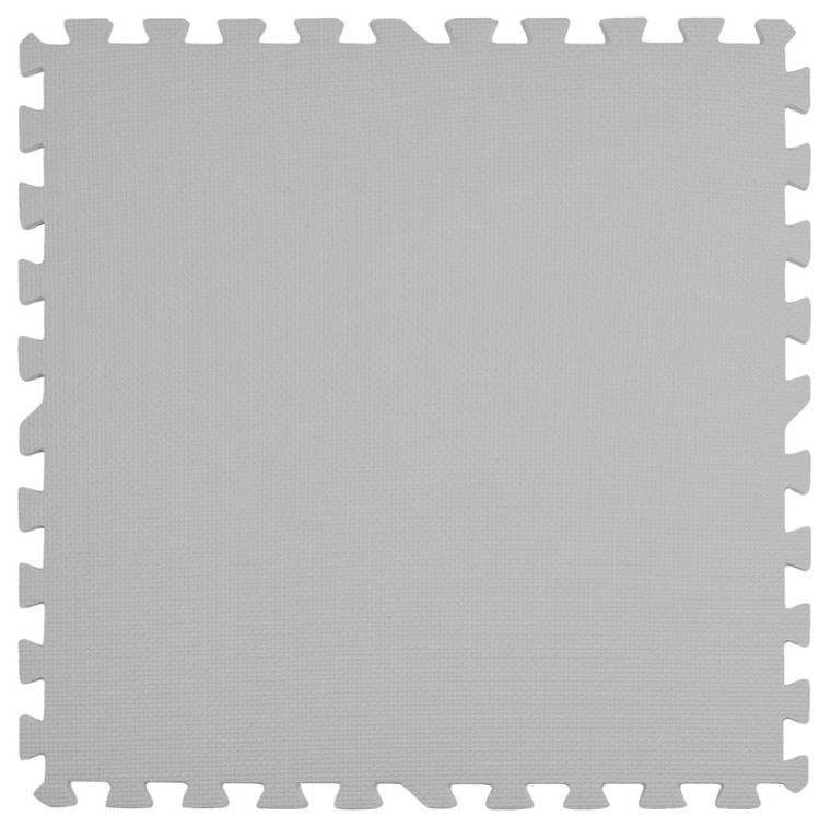 Humbi, mata piankowa, puzzle, biały, szary, 60-60 cm, 6 szt.