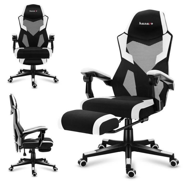 Huzaro, Combat 3.1 White, fotel gamingowy