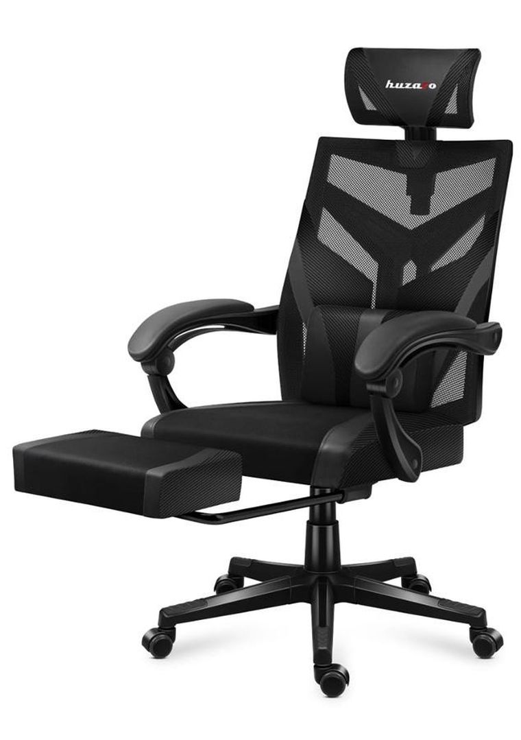 Huzaro, Combat 5.0, fotel gamingowy, Black