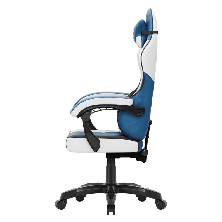 Huzaro, Force 2.7 Blue, fotel gamingowy, welurowy