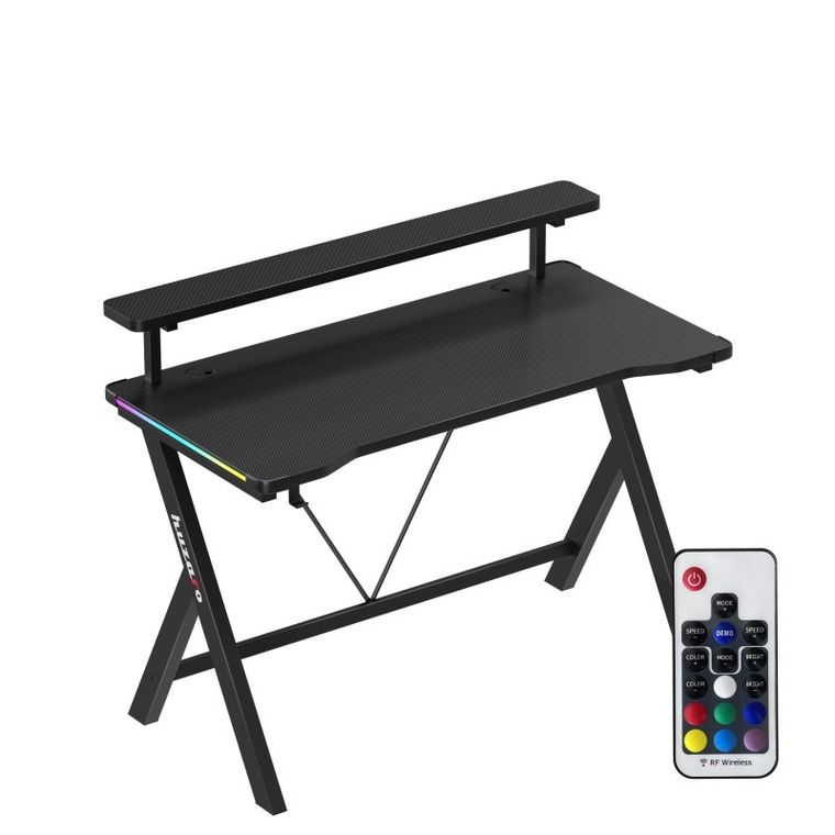 Huzaro, Hero 1.9, biurko gamingowe, RGB, 120 cm