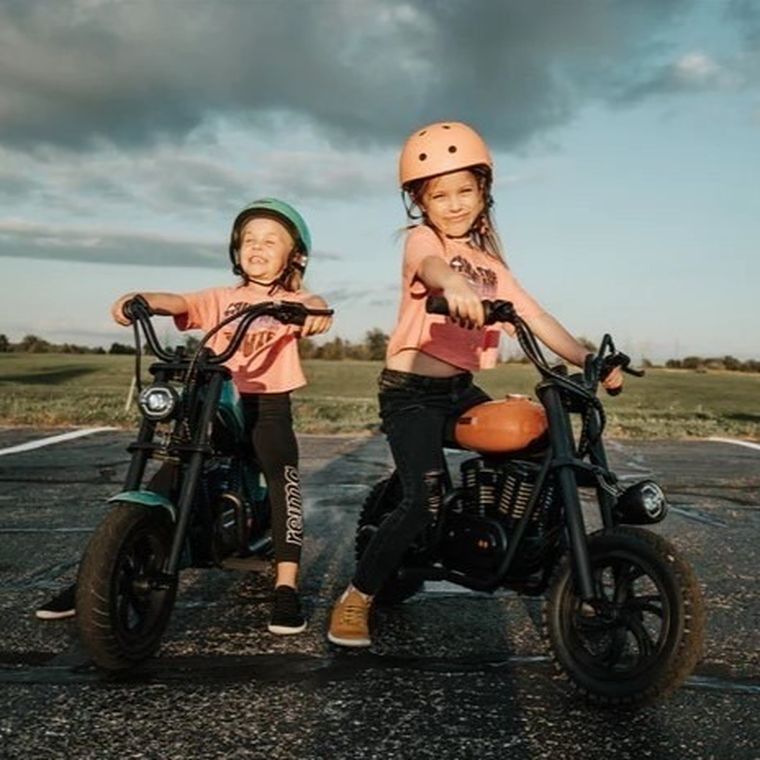 Hyper Gogo, Cruiser 12 Plus, Motocykl, pojazd na akumulator, czarny