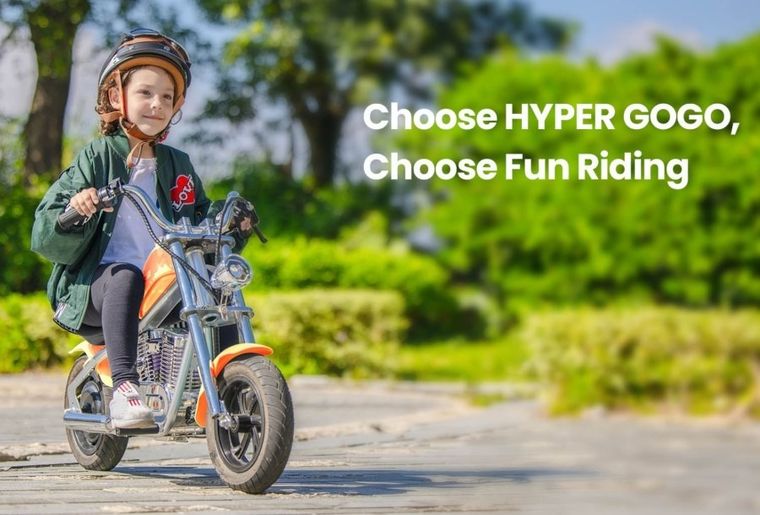 Hyper Gogo, Cruiser 12 Plus, Motocykl, pojazd na akumulator, z dostępem do aplikacji, zielony