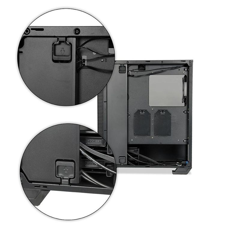 iBox, obudowa, WIZARD 4 GAMING OW4, ATX, czarny