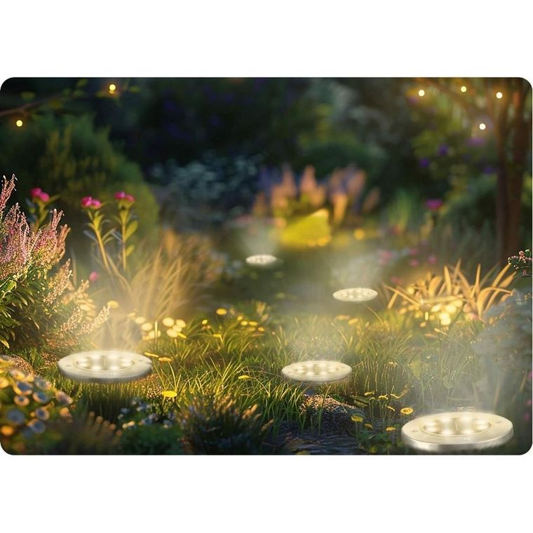 Ilumen, lampka solarna, naziemna, 6 szt.