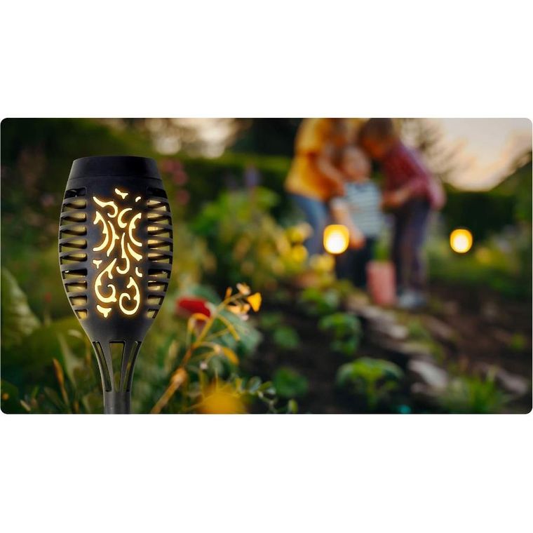 Ilumen, lampka solarna, pochodnia, 2 szt.