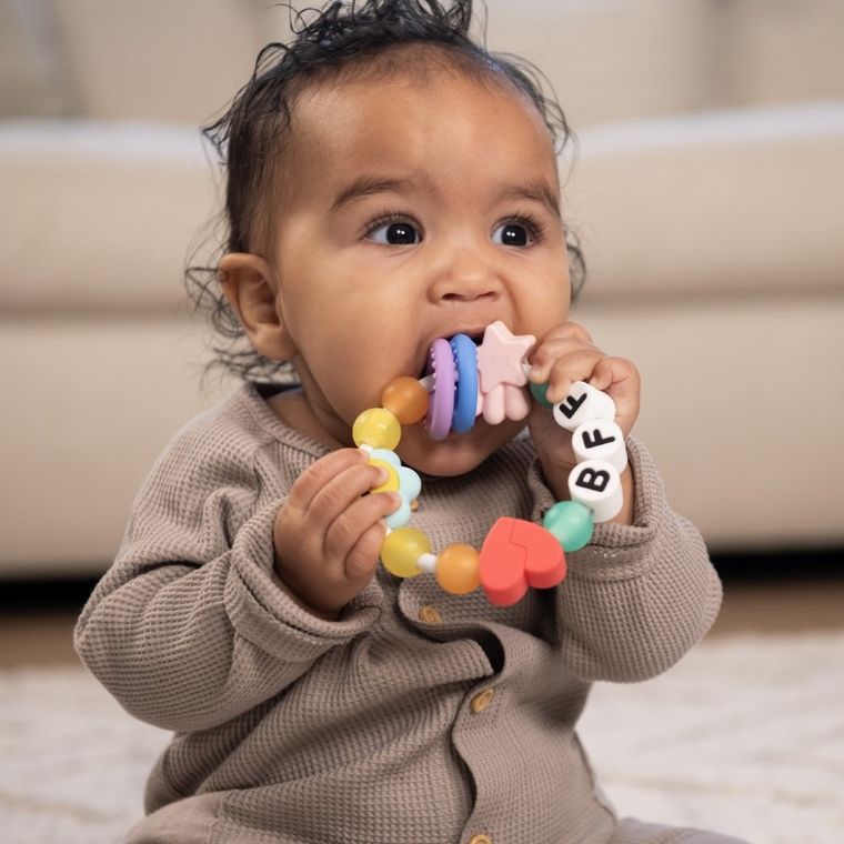 Infantino, BFF, bransoletka przyjaźni, gryzak