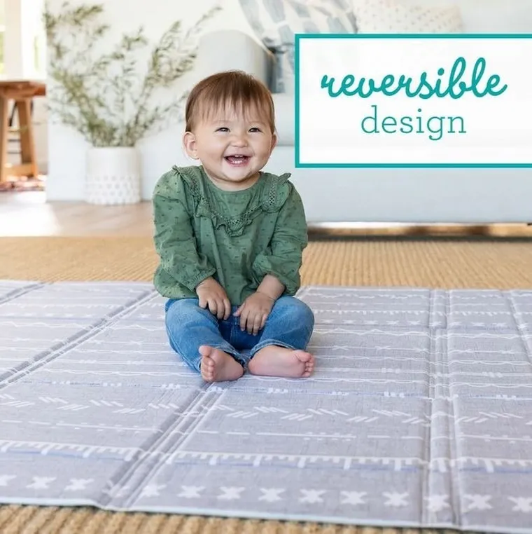 Infantino, składana mata piankowa, kojec