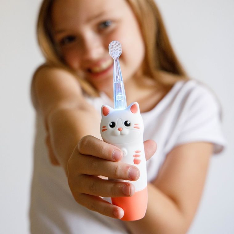 InnoGIO, GIOcat, silikonowa szczoteczka do zębów