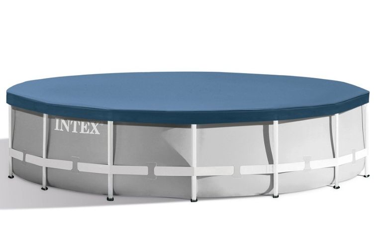Intex, basen ogrodowy stelażowy, zestaw 12w1, 427-107 cm