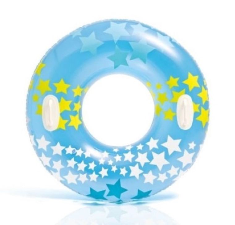 Intex, koło do pływania, z uchwytami