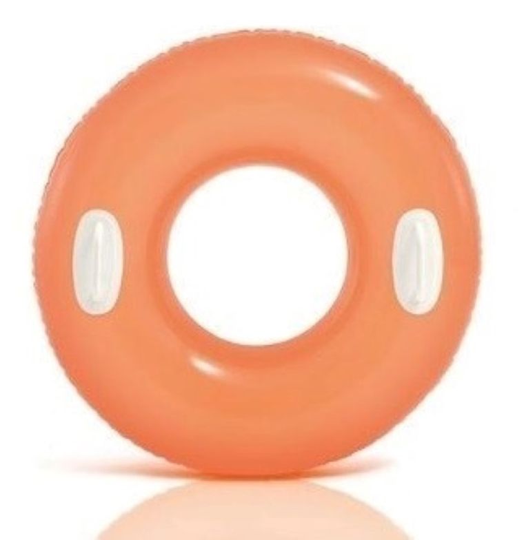 Intex, koło do pływania z uchwytami