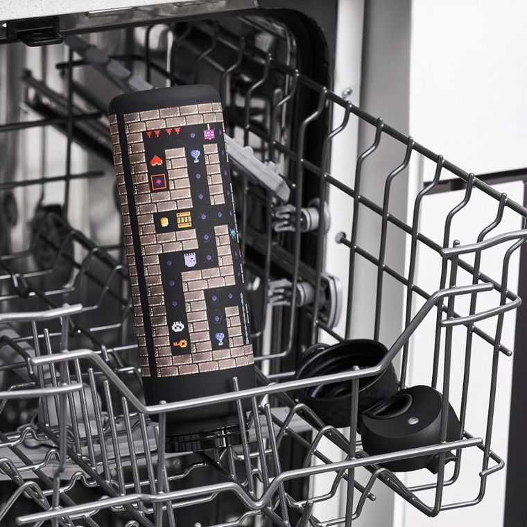 ION8, Gry, bidon z ustnikiem, czarny, 500 ml