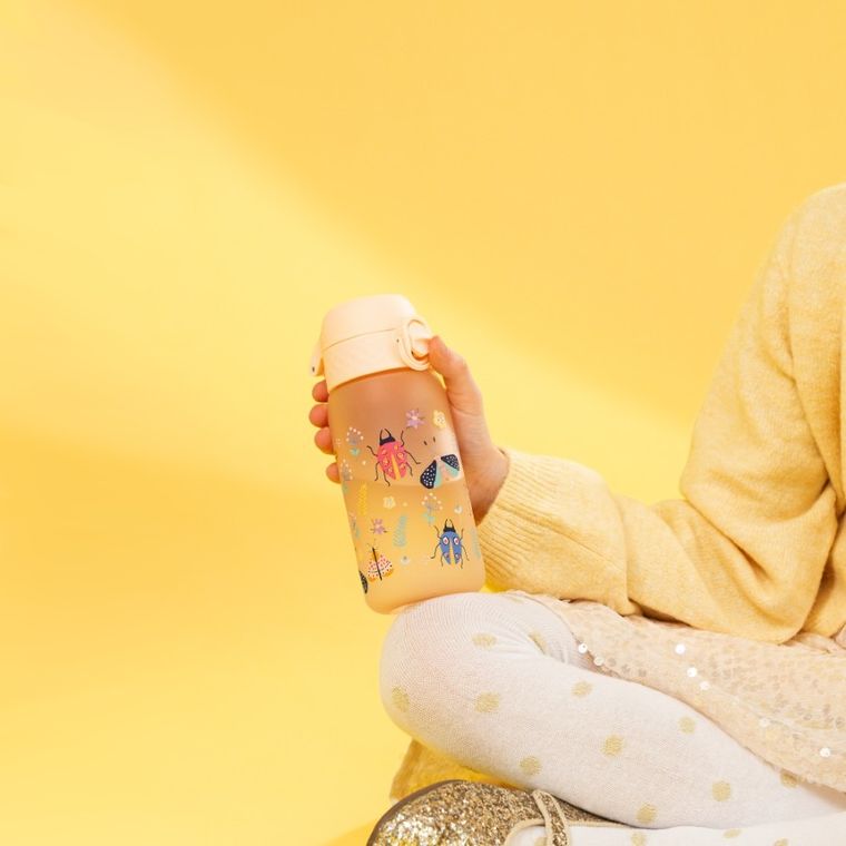 ION8, Owady, bidon z ustnikiem, kremowy, 350 ml