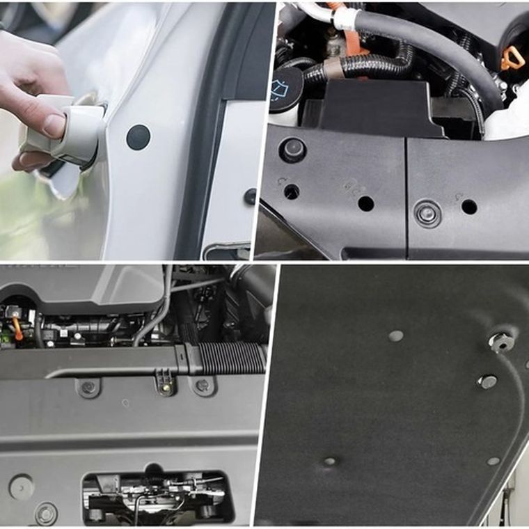 Iso Trade, zestaw spinek do samochodu + ściągacz