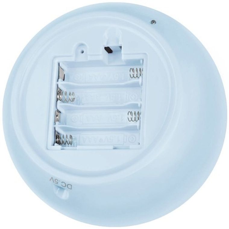 Izoxis, lampka nocna z projektorem, niebieska