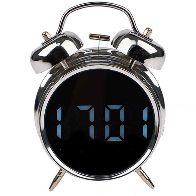 Izoxis, zegar cyfrowy z budzikiem