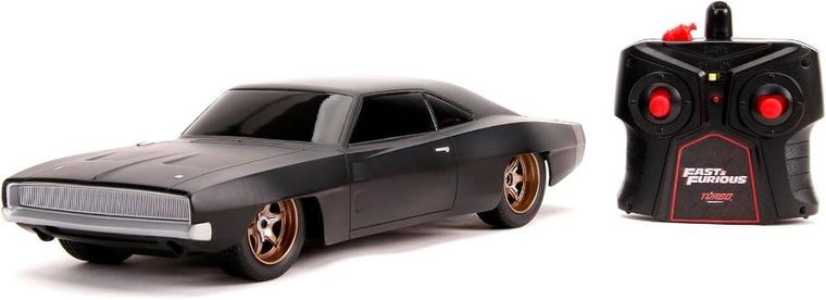 Jada, Fast & Furious, 1968 Dodge Charger, model pojazdu zdalnie sterowany, 1:16
