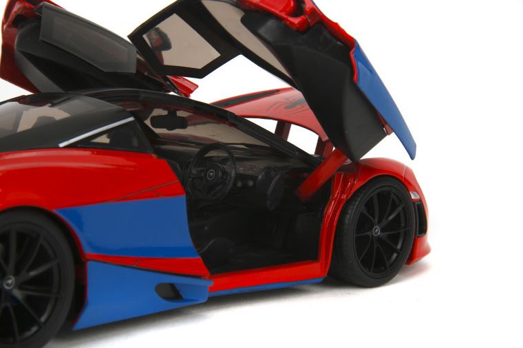 Jada Toys, Spider-Man McLaren, model pojazdu z figurką, 1:24