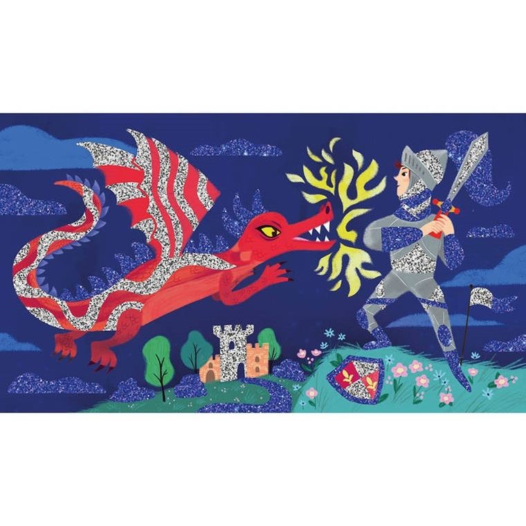 Janod, Brokat Bohaterowie, zestaw kreatywny