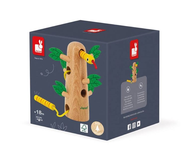 Janod, Drzewo Tropik, drewniana przeplatanka, 18m+