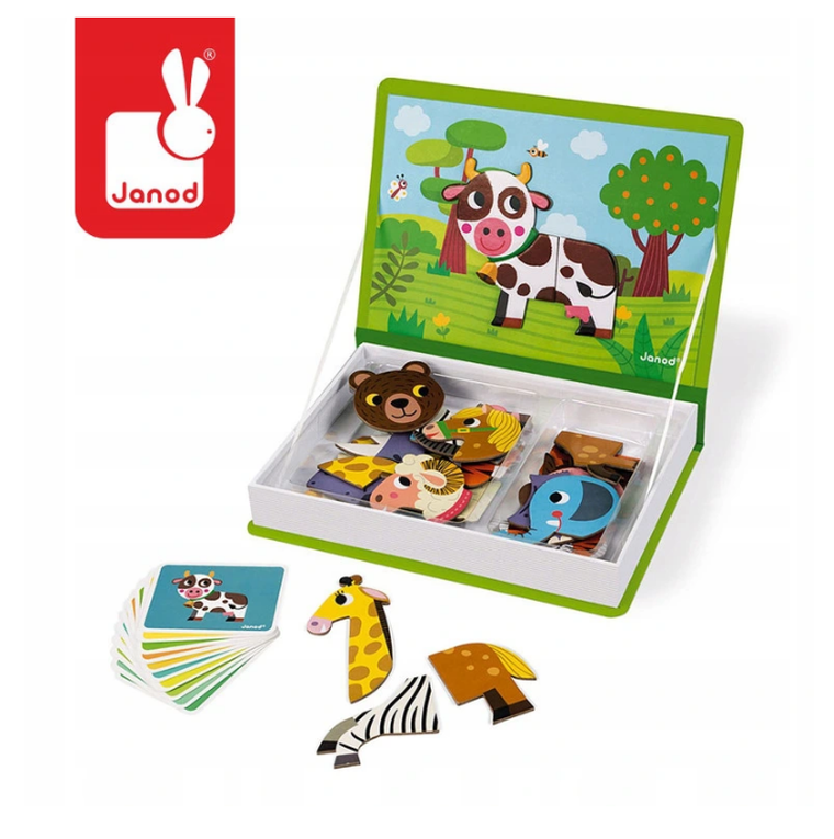 Janod, Magneti’book, Zwierzęta, magnetyczna układanka