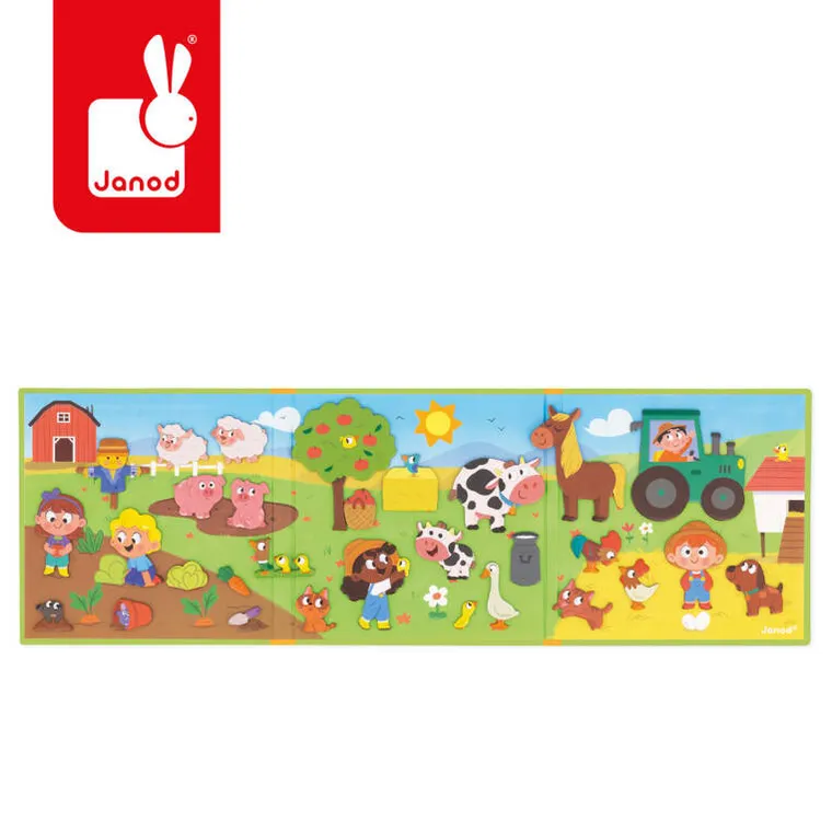 Janod, Magneti’stories, Farma, magnetyczna układanka