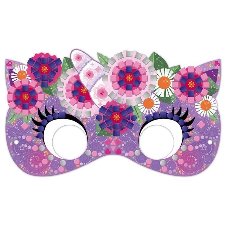 Janod, Mozaika, Maski, zestaw kreatywny