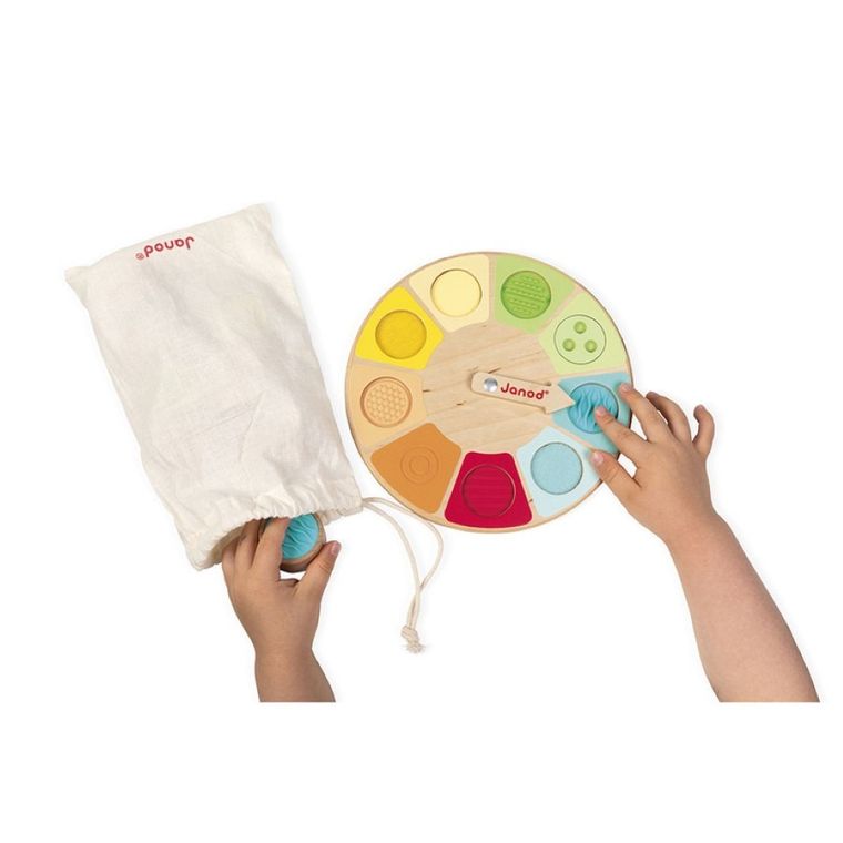 Janod, Sensoriel, gra memory, sensoryczne koło
