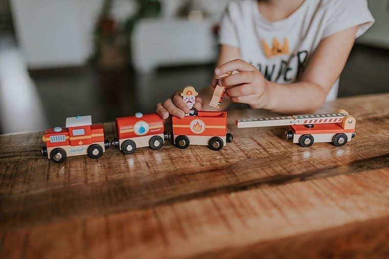 Janod, Story, Straż pożarna, pociąg drewniany