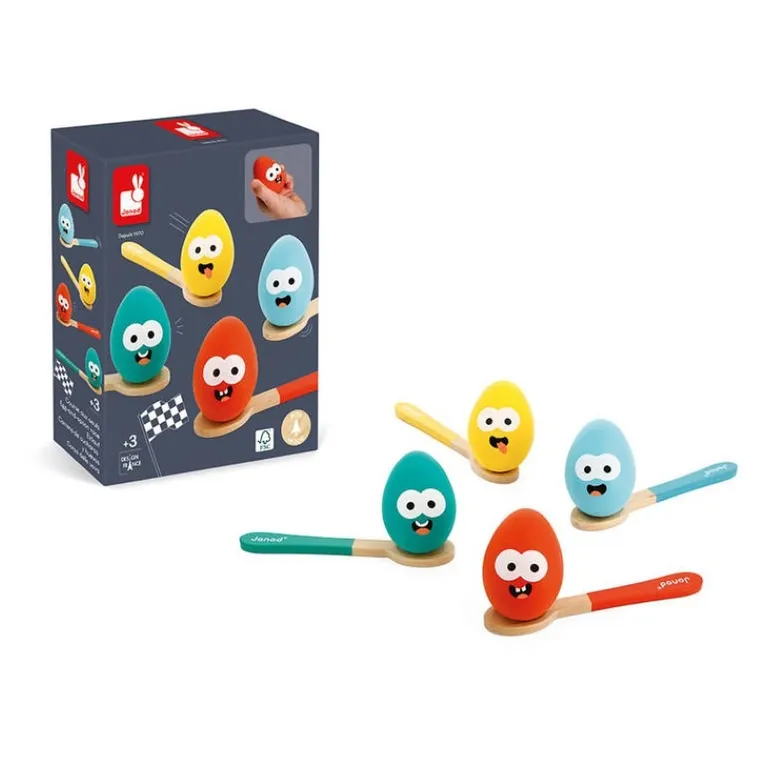 Janod, Wyścig z jajkiem i łyżką, gra zręcznościowa