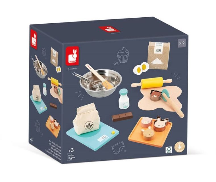 Janod, zestaw, warsztat cukierniczy