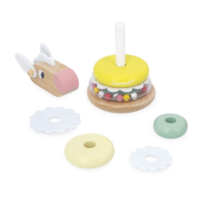 Janod, Zigolos, piramida, drewniana, wieża wańka-wstańka