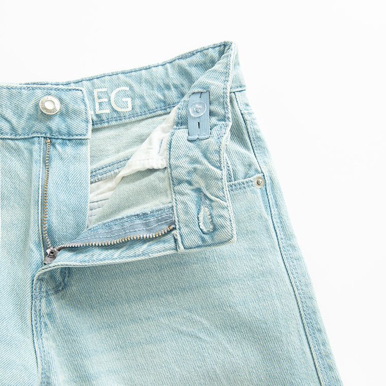 Jeansowe spodnie barrel Cool Club