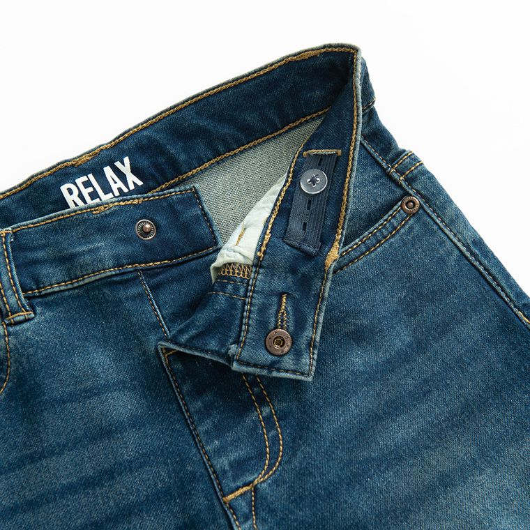 Jeansowe spodnie relaxed o luźnym kroju Cool Club