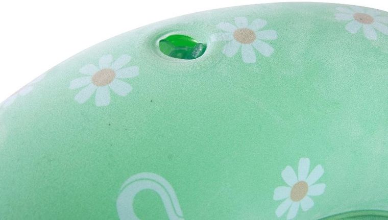 Jilong, poduszka podróżna, zagłówek, flokowana, rumianek, 53-34,5 cm, 23004