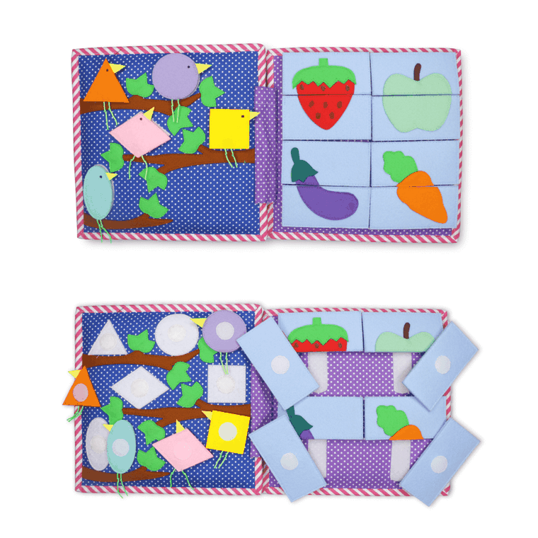 Jolly Designs. Gąsienica. Książeczka sensoryczno-manipulacyjna