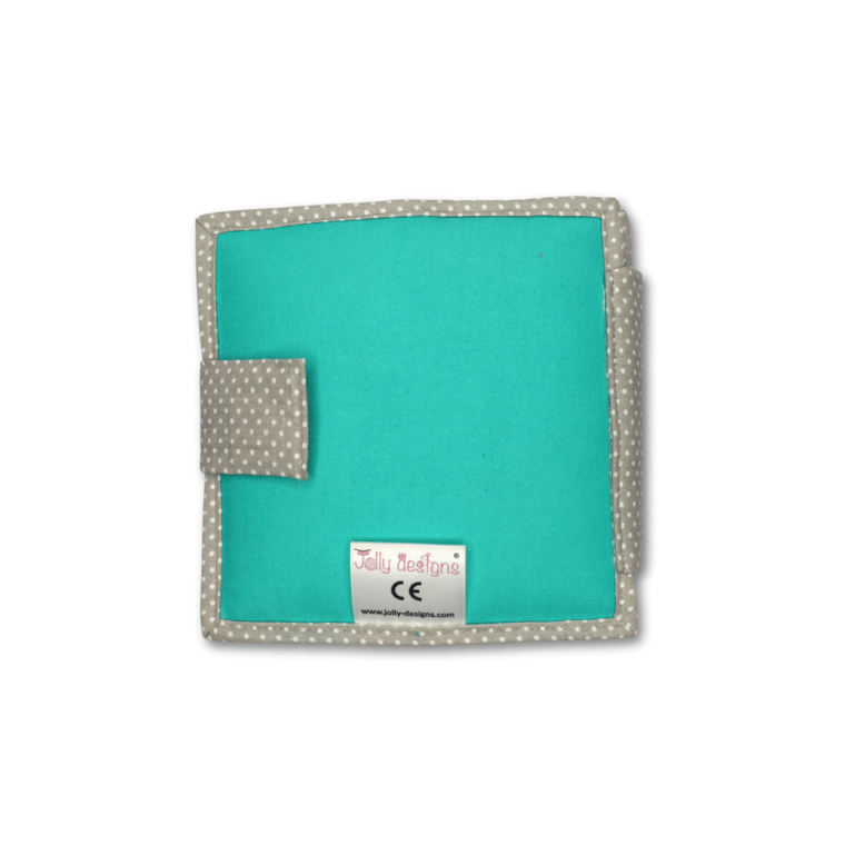 Jolly Designs. Mały Pilot. Książeczka sensoryczno-manipulacyjna