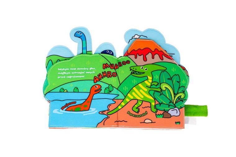 JollyBaby, Świat dinozaurów, pierwsza książeczka