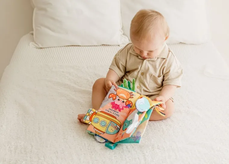 JollyBaby, Tajemnice oceanu, miękka książeczka