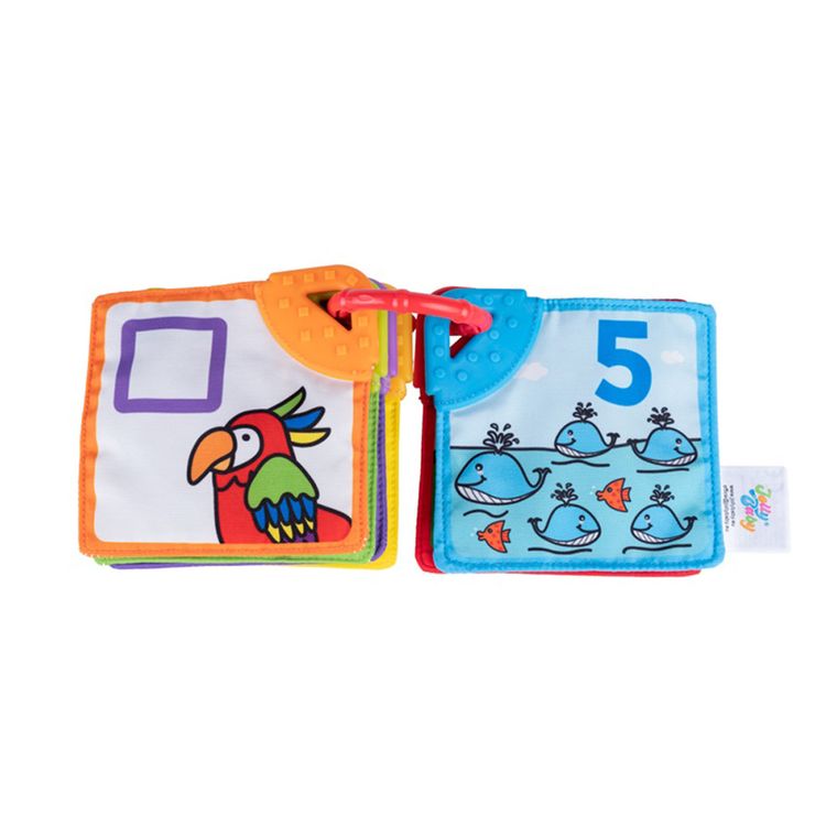 JollyBaby, Zwierzęta, książeczka z gryzakiem