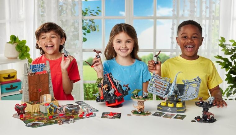 Jurassic World, Shaky Volcano, gra familijna