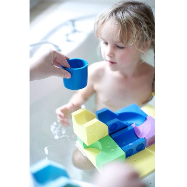 Just think toys, Wodny kulodrom, zabawka do kąpieli, 15 elementów